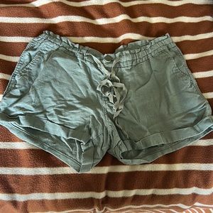 Green shorts